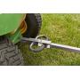 Gorilla Carts Heavy-Duty Poly Yard Dump Cart | 2-In-1 Convertible Handle, 1200 lbs capacity | GOR6PS model
