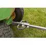 Gorilla Carts Heavy-Duty Poly Yard Dump Cart | 2-In-1 Convertible Handle, 1200 lbs capacity | GOR6PS model