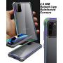 Schnail Saviour Compatible with Samsung Galaxy S20+Plus 5G Clear Case with Metal Frame (2020) (Iridescent)