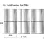 Votenli S6876C (3-Pack) Stainless Steel Cooking Grid Grates Replacement for Charbroil 463420509,463460708,463460710,463461613, 463461614, 466420909,463420508,466420911,463440109B Master Chef 85-3065-6