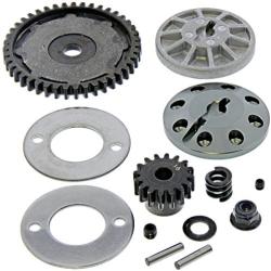 HPI 1/8 Savage XL Flux 43T METAL SPUR GEAR, SLIPPER CLUTCH & PINION GEAR Hub