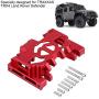 RC Chassis Protector, Aluminium Alloy Middle Gearbox Chassis RC Upgrade Part for TRAXXAS TRX4 Land Rover Defender