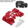 RC Chassis Protector, Aluminium Alloy Middle Gearbox Chassis RC Upgrade Part for TRAXXAS TRX4 Land Rover Defender RC Chassis Protector, Aluminium Alloy Middle Gearbox Chassis RC Upgrade Part for TRAXXAS TRX4 Land Rover Defender