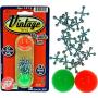 Vintage Toys Double Jax Retro 2 Hi-Bounce Balls & 16 Metal Jacks In/Outdoor Toy small