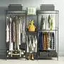 VIPEK 5 Tiers Wire Garment Rack Heavy Duty Clothes Rack Portable Clothes Wardrobe Compact Extra Large Armoire Storage Rack Metal Clothing Rack, 74.4''L x 17.7''W x 76.8''H, Max Load 595.35LBS, Black VIPEK 5 Tiers Wire Garment Rack Heavy Duty Clothes Rack Portable Clothes Wardrobe Compact Extra Large Armoire Storage Rack Metal Clothing Rack, 74.4''L x 17.7''W x 76.8''H, Max Load 595.35LBS, Black