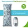 Shredded Memory Foam Fill Replacement for Bean Bags, Chairs, Pillows, Dog Beds, Cushions and Crafts. Made in The USA with 100% CertiPUR-US Certified Foam. (5 Pounds)