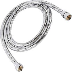 Flexible 304 Stainless Steel Shower Hose - Universal Fit - Fits All Handheld Shower Heads, Sprayers, And Bidet Sprayers (Not Included) - Real 304 Stainless Steel (1, 6 ft)