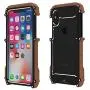 iPhone X Wood Metal Frame Case, Drop Protection Ultra Thin Aluminum Metal Cover Protective Case Shockproof Dropproof Bumper Frame for Apple iPhone X/iPhone tan 5.8inch (Black) iPhone X Wood Metal Frame Case, Drop Protection Ultra Thin Aluminum Metal Cover Protective Case Shockproof Dropproof Bumper Frame for Apple iPhone X/iPhone tan 5.8inch (Black)