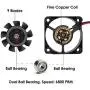 PLUSPOE 2-Pack 40mm x 10mm DC 12V Brushless Cooling Fan, Dual Ball Bearing for Computer case 3D Printer Humidifier and Other Small Appliances Series Repair Replacement PLUSPOE 2-Pack 40mm x 10mm DC 12V Brushless Cooling Fan, Dual Ball Bearing for Computer case 3D Printer Humidifier and Other Small Appliances Series Repair Replacement