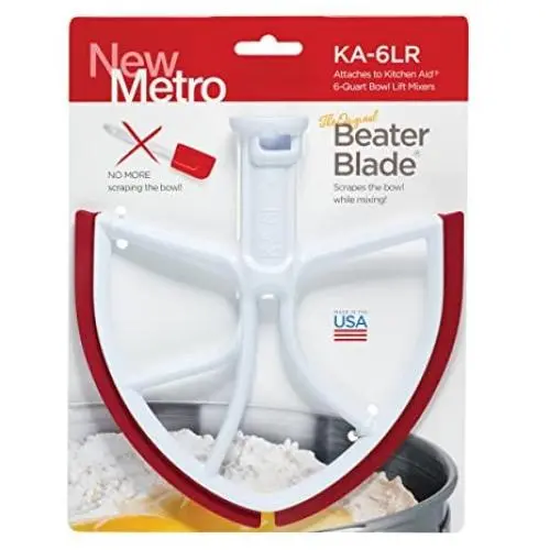 Original Beater Blade for KitchenAid 6-Quart Bowl Lift Mixer, , Red, Made in USA