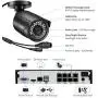 ZOSI 1080p PoE Home Security Camera System Outdoor Indoor,8CH 5MP H.265+ PoE NVR Recorder with 2TB Hard Drive and (8) 1080p Surveillance Bullet PoE Network Cameras with 120ft Long Night Vision ZOSI 1080p PoE Home Security Camera System Outdoor Indoor,8CH 5MP H.265+ PoE NVR Recorder with 2TB Hard Drive and (8) 1080p Surveillance Bullet PoE Network Cameras with 120ft Long Night Vision