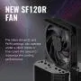 Cooler Master MasterAir MA620M Dual Tower ARGB High Performance CPU Air Cooler, 6 CDC 2.0 Heatpipes, SF120R Fan, Hexagon Strip Addressable RGB Lighting for AMD Ryzen/Intel LGA1151 Cooler Master MasterAir MA620M Dual Tower ARGB High Performance CPU Air Cooler, 6 CDC 2.0 Heatpipes, SF120R Fan, Hexagon Strip Addressable RGB Lighting for AMD Ryzen/Intel LGA1151