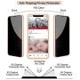 Magnetic Case for iPhone 7 Plus/8 Plus, Anti Peep Magnetic Double-Sided Privacy Screen Protector Clear Back Metal Bumper Antipeep Cases Anti Peeping 2 Sided Cover for iPhone 7 Plus/8 Plus-Gold