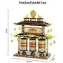 Microworld Tibet Prayer Wheel 3D Metal Puzzle Jigsaw Laser Cut Brain Teaser DIY Model Building Kits Toys J051 Microworld Tibet Prayer Wheel 3D Metal Puzzle Jigsaw Laser Cut Brain Teaser DIY Model Building Kits Toys J051