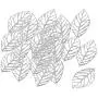 Baosity 30 Pieces Hollowed Leaf Shape Bail Charms for Earring Drops DIY Crafts Accessory Jewelry Making Findings Crafts Ornaments Metal - Silver Baosity 30 Pieces Hollowed Leaf Shape Bail Charms for Earring Drops DIY Crafts Accessory Jewelry Making Findings Crafts Ornaments Metal - Silver