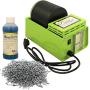 WireJewelry Single Barrel Rotary Tumbler, Jewelry and Metal Polishing Kit, Includes 1 Pound of Jewelers Mix Shot and 8 Ounces of Shinebrite Burnishing Compound