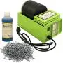 WireJewelry Single Barrel Rotary Tumbler, Jewelry and Metal Polishing Kit, Includes 1 Pound of Jewelers Mix Shot and 8 Ounces of Shinebrite Burnishing Compound WireJewelry Single Barrel Rotary Tumbler, Jewelry and Metal Polishing Kit, Includes 1 Pound of Jewelers Mix Shot and 8 Ounces of Shinebrite Burnishing Compound