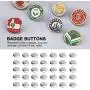 1000pcs 58mm DIY Blank Pin Badge Button Cover Clip Pin Parts Consumables for Pro Button Maker Machine (2.3 inch(58mm)) 1000pcs 58mm DIY Blank Pin Badge Button Cover Clip Pin Parts Consumables for Pro Button Maker Machine (2.3 inch(58mm))