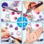 Paxcoo Jewelry Making Supplies Kit - Jewelry Repair Tools with Accessories Jewelry Pliers Findings and Beading Wires for Adult and Beginners