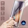 Magnetic Case for Samsung Galaxy Note 20 with Camera Cover, Double-Sided HD Tempered Glass Cover, 360° Full Body Protection Metal Frame Magnetic Phone Case for Note 20 Silver(6.7'')