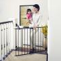 Toddleroo by North States 47.85'' Wide Easy Swing & Lock Baby Gate: Ideal for Wider Areas and stairways. Hardware Mount. Fits Openings 28.68'' - 47.85'' Wide (31'' Tall, Matte Bronze)