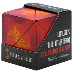 SHASHIBO - The Shape Shifting Box (36 Rare Earth Magnets) STEM/STEAM Fidget Geometric 3D Magnetic Transforming Magnetic Box Magic Cube - Optical Illusion