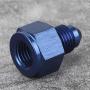 Oil Inlet Restrictor, Premium Metal 4AN Inline Oil Inlet Restrictor Straight Fitting 4AN Male to 4AN Female 0.035in