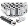 Wheel Accessories Parts Set of 32 1.90'' Long Truck Small Diameter Lug Nut Closed End Bulge Acorn 7 Spline (M14 x 1.5, Chrome) Wheel Accessories Parts Set of 32 1.90'' Long Truck Small Diameter Lug Nut Closed End Bulge Acorn 7 Spline (M14 x 1.5, Chrome)