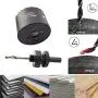 2-3/8 Inch Desk Grommet and Hole Saw Kit, OZXNO 5-Pack 60mm Flexible Desk Wire Cord Hole Cover with Matching Holesaw Drill Bits for Cable Organizer Wiring Management and Protection 2-3/8 Inch Desk Grommet and Hole Saw Kit, OZXNO 5-Pack 60mm Flexible Desk Wire Cord Hole Cover with Matching Holesaw Drill Bits for Cable Organizer Wiring Management and Protection