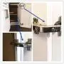 1 Piece Lazy Susan Hinge Face Frame Plate for Floded Door, Kitchen Cabinet Corner Door Hinges Metal Lasy Susan Cabinet Corner Hardware Cabinet Door Hinges Corner Cabinet Replacement 135 Degree Open 1 Piece Lazy Susan Hinge Face Frame Plate for Floded Door, Kitchen Cabinet Corner Door Hinges Metal Lasy Susan Cabinet Corner Hardware Cabinet Door Hinges Corner Cabinet Replacement 135 Degree Open