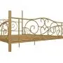 DHP Metal Canopy Bed with Sturdy Bed Frame - Full Size (Gold) DHP Metal Canopy Bed with Sturdy Bed Frame - Full Size (Gold)