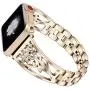NNHF Compatible with Apple Watch Band 38mm 40mm 42mm 44mm for Women, Starfish with Diamond Hollow Metal Strap and Crystals Compatible with Apple Watch Series 4 3 2 1 (Vintage Gold, 38mm) NNHF Compatible with Apple Watch Band 38mm 40mm 42mm 44mm for Women, Starfish with Diamond Hollow Metal Strap and Crystals Compatible with Apple Watch Series 4 3 2 1 (Vintage Gold, 38mm)
