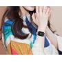 Compatible with Apple Watch Band 38mm 40mm 42mm 44mm SE Series 6 5 4 3 2 1,Replacement Bling Watch Band,Dressy Jewelry Metal Wristband Strap Diamond Rhinestone(Multi-Colored, 38/40mm)