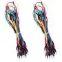 ELEGOO 130pcs Solderless Flexible Breadboard Jumper Wires Male to Male Compatible with Arduino Breadboard ELEGOO 130pcs Solderless Flexible Breadboard Jumper Wires Male to Male Compatible with Arduino Breadboard