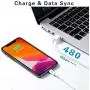LUOSIKE iPhone Charger, 2-Pack 10 FT Long Lightning Cable Fast Charging Sync Cord with 2X Dual USB Wall Charger Plug Compatible with iPhone 11 Xs Max XR X 8 7 6S Plus SE iPad Mini Air Pro (4 in 1)