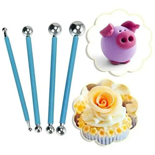 COMIART 4PCS Set Ball Sphere Stylus Clay Pottery Ceramics Doll Sculpting Modeling Tools COMIART 4PCS Set Ball Sphere Stylus Clay Pottery Ceramics Doll Sculpting Modeling Tools