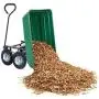 COLIBROX 650LB Green Garden Cart Dump Wagon Trailer Lawn Wheels Rolling Storage Wagon Carrier Barrow Air Tires Heavy Duty COLIBROX 650LB Green Garden Cart Dump Wagon Trailer Lawn Wheels Rolling Storage Wagon Carrier Barrow Air Tires Heavy Duty