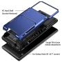 Vofolen for Galaxy Note 20 Case 5G Wallet 4-Card Flip Cover Credit Card Holder ID Slot Back Hidden Pocket Dual Layer Protective Hybrid Hard Shell TPU Bumper Armor for Samsung Note 20 6.7 Navy
