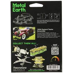 Fascinations Metal Earth 1934 Packard Twelve Convertible 3D Metal Model Kit