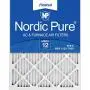 Nordic Pure 20x25x1 MERV 12 Pleated AC Furnace Air Filters 2 Pack Nordic Pure 20x25x1 MERV 12 Pleated AC Furnace Air Filters 2 Pack