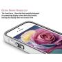 EXSEK iPhone 5/5S SE Case, Hybrid Impact Ultra Slim 3 Color Shockproof Case [Anti-Slip] [Extra Front Raised Lip] Scratch Resistant Soft Gel Hard PC Bumper Rugged Case for iPhone 5/5S (Grey)