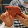 iPhone Xs Max Diamond Bumper for Women, DMaos Sparkly Rhinestone Metal Bumper with Front and Back Glitter Sticker, Luxury for iPhone 10s Max 6.5 inch - Red