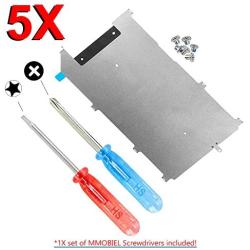 MMOBIEL Pack of 5 LCD Metal Back Plate Replacement Compatible with iPhone 6S Plus with Heat Shieldincl Screwdrivers