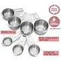 Stainless Steel Measuring Cups and Spoons Set by Finely Polished- 13 Piece Professional Quality Metal Measuring Cups and Metal Measuring Spoons - Measuring Cups Stainless Steel - Measuring Cup Set Stainless Steel Measuring Cups and Spoons Set by Finely Polished- 13 Piece Professional Quality Metal Measuring Cups and Metal Measuring Spoons - Measuring Cups Stainless Steel - Measuring Cup Set