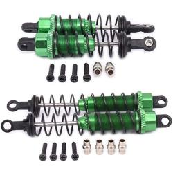 YIZAN Metal Oil Filled Front&Rear Shock Absorber for 1/12 WLtoys 12428 12423 RC Car Crawler Upgrad Part,Green