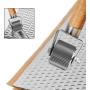 FCHO Car Sound Deadening Roller Metal Installation Tool for Auto Noise Roller Car Sound Deadener Application Installation Tool Rolling Wheel Interior Accessories (30mm)