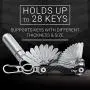 Clips Smart Compact Key Organizer Holder Keychain - Made of Carbon Fiber & Stainless Steel- Pocket Organizer Up to 28 Keys- Lightweight, Strong Includes Bottle Opener, Carabiner & More Clips Smart Compact Key Organizer Holder Keychain - Made of Carbon Fiber & Stainless Steel- Pocket Organizer Up to 28 Keys- Lightweight, Strong Includes Bottle Opener, Carabiner & More