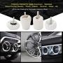 WTSCLS Polishing Wheel for Drill 4 Pack, Buffing Pads Wheel Polisher Kit with 1/4'' Hex Shafts for Dremel Tools