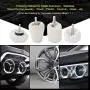 WTSCLS Polishing Wheel for Drill 4 Pack, Buffing Pads Wheel Polisher Kit with 1/4'' Hex Shafts for Dremel Tools