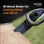 Quick Release Oscillating Saw Blades - 10 Piece Tool Set | Universal Fit Bi-Metal Blade for Cutting Wood Metal | Multitool Blades for Fein Multimaster, Dewalt, Makita, Milwaukee, Rockwell, Dremel Quick Release Oscillating Saw Blades - 10 Piece Tool Set | Universal Fit Bi-Metal Blade for Cutting Wood Metal | Multitool Blades for Fein Multimaster, Dewalt, Makita, Milwaukee, Rockwell, Dremel